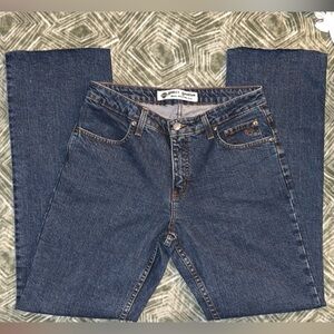 Harley-Davidson Women’s Relaxed Bootcut Jeans - Dark Blue